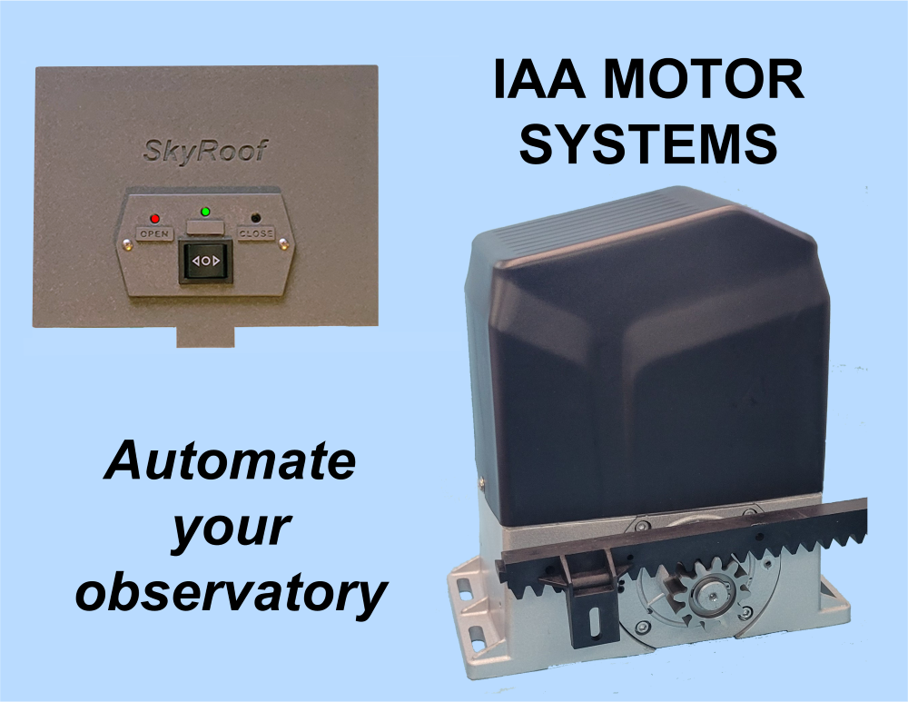 roll off roof motors